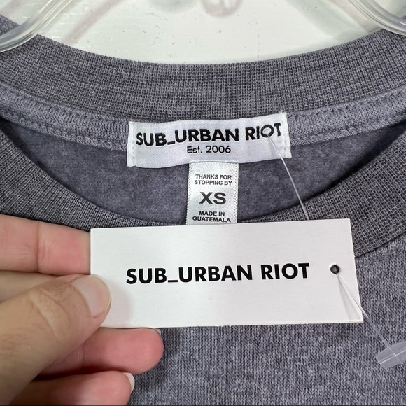 Sub_Urban Riot I Got This Willow Sweatshirt in Grey Size XS - Picture 7 of 10